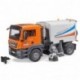 BRUDER MAN TGS CAMION PULIZIA STRADALE