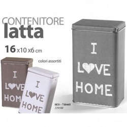 CONTENITORE ILOVHOME 16X10X6CM - 710445