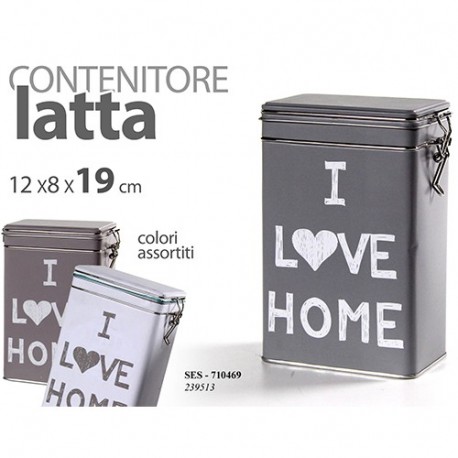 CONTENITORE ILOVHOME 12X8X19CM - 710469