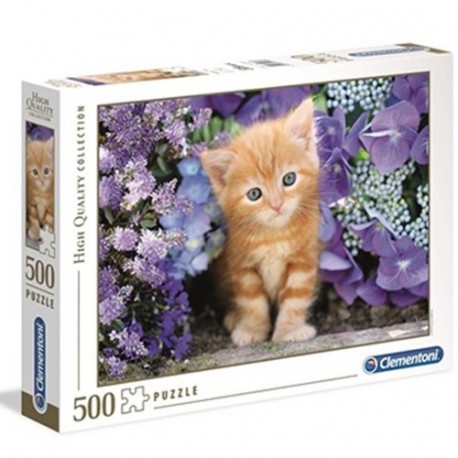 CLEM PUZZLE 500 GATTINO ROSSO - 30415.8