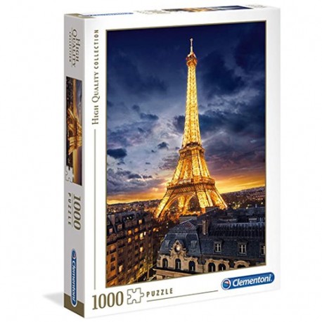 CLEM PUZZLE  1000 HQC TOUR EIFFEL  -