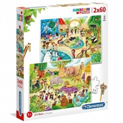 Z/E CLEM PUZZLE 2X60 LO ZOO - NOLI 1 -