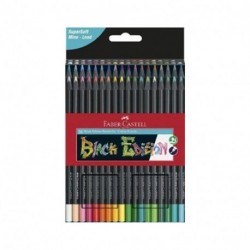 PASTELLI FABER-C. BLACK EDITION 36PZ