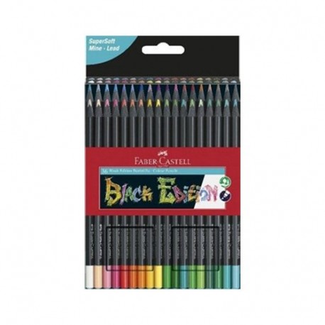 PASTELLI FABER-C. BLACK EDITION 36PZ