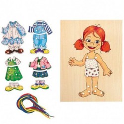 PUZZLE RAGAZZA DA VESTIRE LEGNO - WO