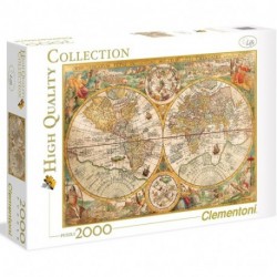 CLEM.PZL 2000 HQC ANCIENT MAP  - 32557.3