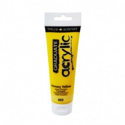 TEMPERA ACRILICA GRADUATE 120ML GIALLO