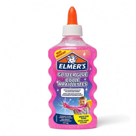 ELMER'S COLLA GLITTER LIQUIDA ROSA 177ML