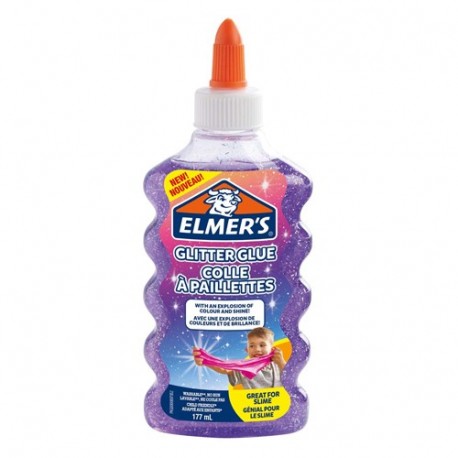 ELMER'S COLLA GLITTER LIQUIDA VIOLA 177M