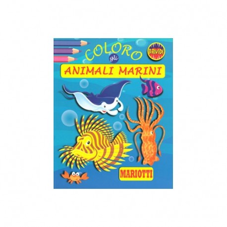 COLORO GLI ANIMALI MARINI - LOR022