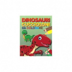 DINOSAURI CUCCIOLI DA COLORARE  - B030