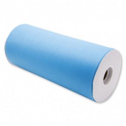 ROTOLO TULLE 25X100 AZZURRO - 85134