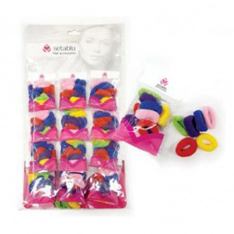 ELASTICI COLORATI PICCOLI 12 BUSTE 16PZ