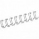 SPIRALI METALLICHE FELLOWES D.8MM ARGENT