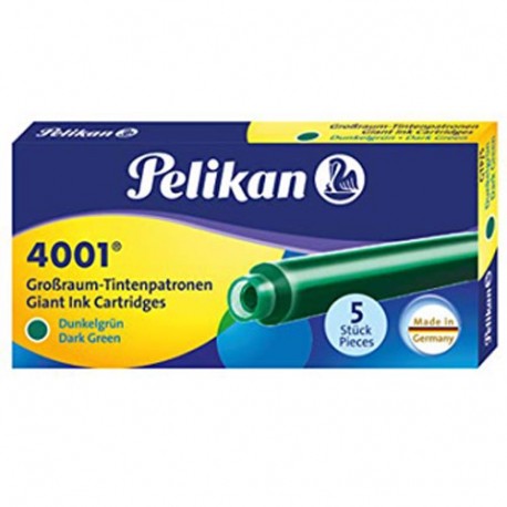 CARTUCCE STILOGRAFICHE 4001 GTP/5 VERDE