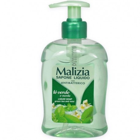 SAPONE LIQUIDO MALIZIA TE' VERDE+MENTA