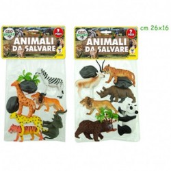 BUSTA ANIMALI ZOO 9PZ - 66335