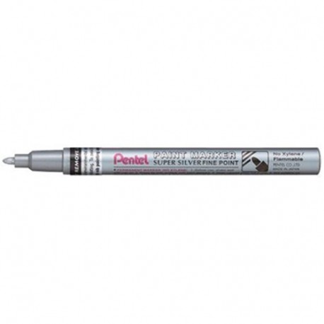 PENNARELLO PENTEL BRUSH SILVER