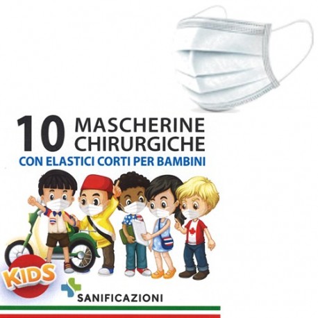 MASCHERINA CHIRURGICA (MV10PZ) KIDS