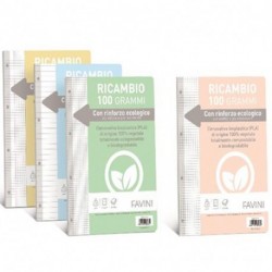 RICAMBIO RINFORZATO BIO RIG. Q 100GR A4
