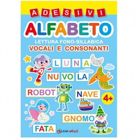 ALFABETO - STICKERS  - 9788826205458