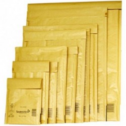 BUSTE IMBOTTITE GOLD 22X33 AVANA 10PZ