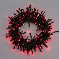 CATENA 100 LED ROSSE 5MT+2MT - 29903