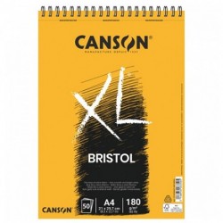 BLOCCO CANSON XL BRISTOL A4 180GR 50F -