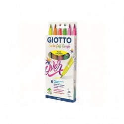 PENNARELLI GIOTTO TURBO SOFT BRUSH 6PZ