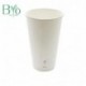 BICCHIERE CARTA BIANCO 350ML D.8 BYO 50P