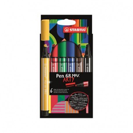 PENNARELLI STABILO PEN68 MAXI  CF.6PZ -