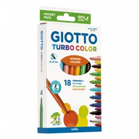 PENNARELLI GIOTTO TURBO COLOR 18PZ BL.