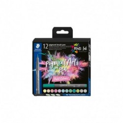 PENNE STAEDTLER PIGMENT BRUSH 12PZ PASTE