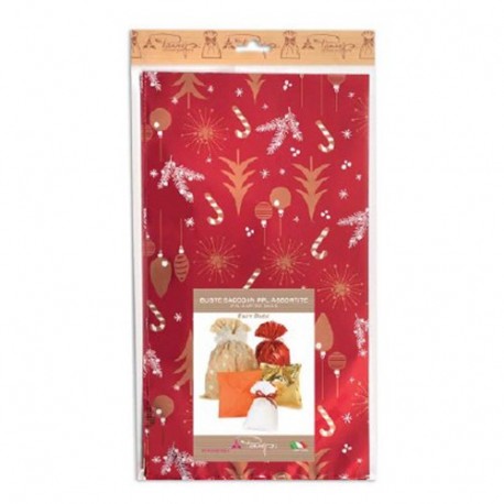 BUSTE FANTASIE NATALE 40X65CM