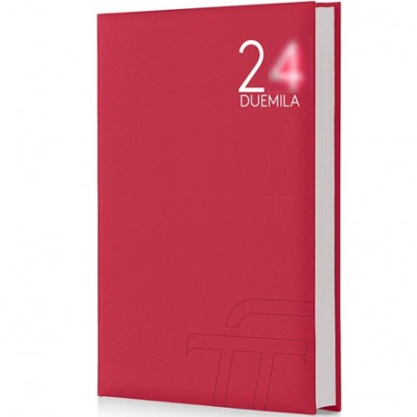 AGENDA 24 GIORN. 21X30 BALCRON ROSSO -