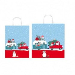 SHOPPER 16X8X21 NATALE ALLEGRA FANTASIA