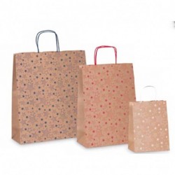 SHOPPER NATALE ALLEGRA T/U STELLINE