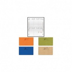 AGENDA 25 SETT ORIZ 8X14 PAPER FLEX -