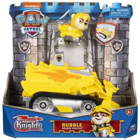 PAW PATROL VEICOLO RUBBLE RESCUE KNIGHTS