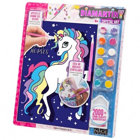 NICE DIAMANTINY DESIGN ART BE A UNICORN