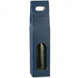 SC. 1 BOTTIGLIA 90X90X385MM SPOT BLU