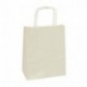 BORSA IN CARTA 22X10X29 AVORIO  -