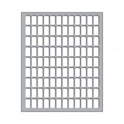 BUSTE ETICHETTE BIANCHE TQ14X8 COD.10