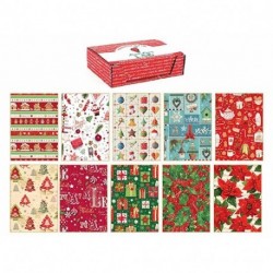 SC. CARTA REGALO 70X100NATALE 100F.10SG.