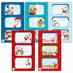 STICKERS NATALE BLISTERS 2F.