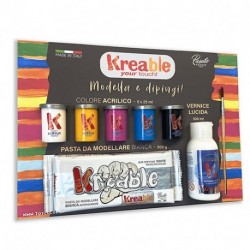 KIT KREABLE - MODELLA E DIPINGI  - 4000
