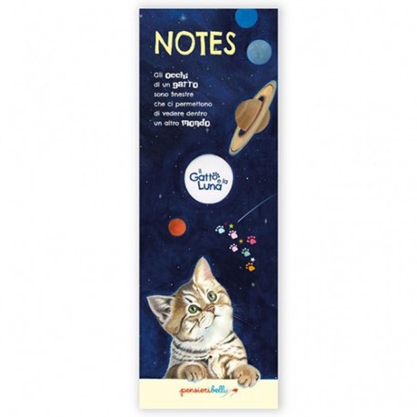 NOTES GATTO E LUNA NEW  - 07179