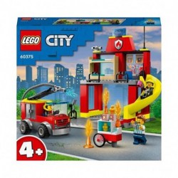 LEGO CITY FIRE CASERMA DEI POMPIERI E AU