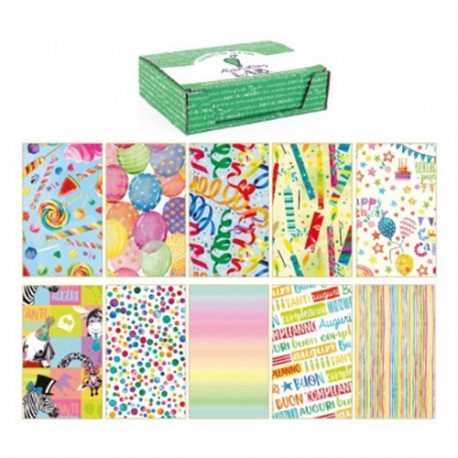 SC. CARTA REGALO PIEGATA PARTY 701X100