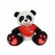 PELOUCHE PANDA CUORE18CM - B2613